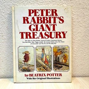 Beatrix Potter Book. Peter Rabbit’s Giant Treasury. 1980. Collectible. EUC.